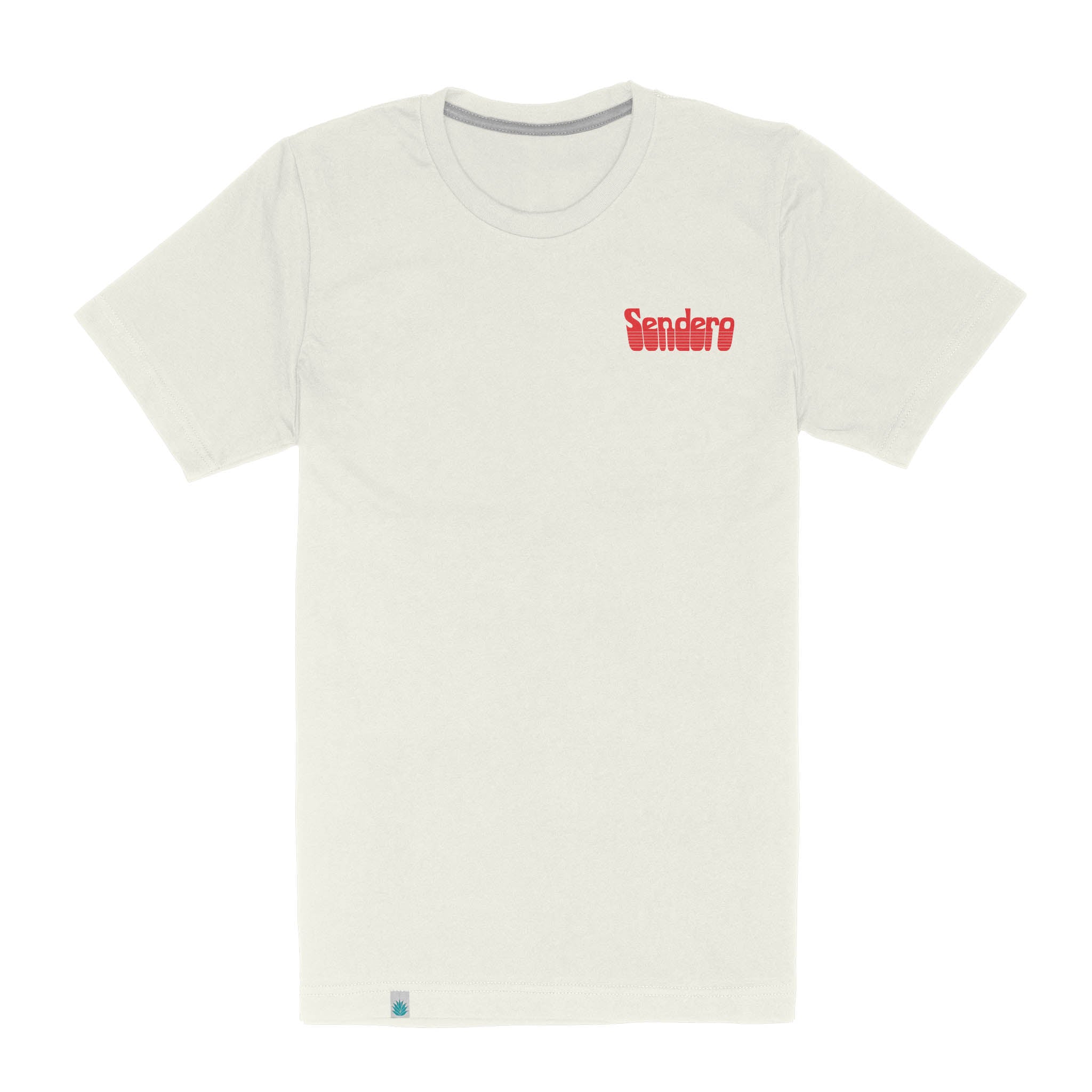 Retro Logo T-Shirt- Vintage White